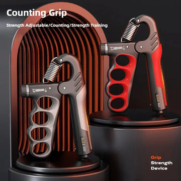 5-60kg Adjustable Hand Grip Strengthener with Counter Wrist Forearm and Hand Exerciser for Muscle Gripper Finger Strengthener