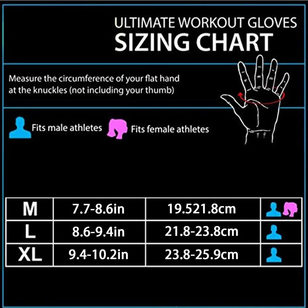 Weight Lifting Gloves PU Leather Breathable Workout Mittens Soft Sports Gloves Unisex Wrist Wraps Gloves For Fitness